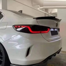 Honda City Bagaj Üstü M4 Spoiler Piano Black 2020-