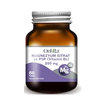 Onvita Magnezyum Sitrat ve P5p 60 Tablet