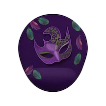 Mask Oval Bilekli Destekli Mouse Pad Mousepad