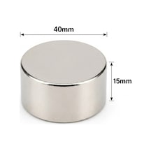 1 Adet - 40x15 Mm Neodyum Mıknatıs Neodim Magnet Yuvarlak 1 Adet - 40x15 Mm Neodyum Mıknatıs Neodim Magnet Yuvarlak