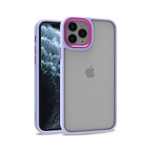 Zore İphone 11 Pro Uyumlu Ogaa Flora Kılıf-lila
