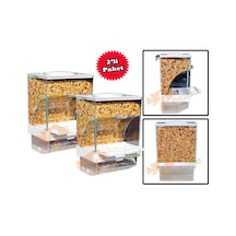 Garden Mix Kuşlar için Bölmeli Akıllı Yemlik 2adet
