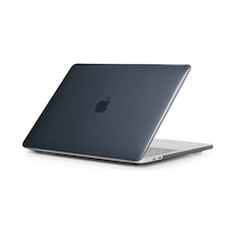 Arabulalaca Apple Uyumlu MacBook Pro 14.2 A2779 Hardcase Kılıf Parlak Siyah