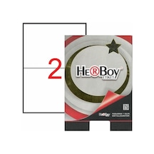 Herboy Hb-1102 210mmx148,5mm Beyaz Lazer Etiket 102