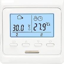 Me5503 Su Isıtma Termostati - 230v Lcd Ekranlı, 6 Zaman Dilimi Programlanabilir, Konforlu Sıcaklık Kontrolü