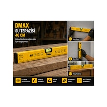 Dmax Su Terazisi 40 Cm Hassas Ölçüm Ve Dayanıklı Gövde