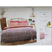 Karaca Home Bery Bordo %100 Pamuk/cotton Tek Pike Takımı