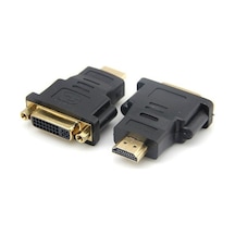 Hdmi Erkek Dvi Dişi Dönüştürücü Hdmi Dvi 24+5 Gold