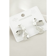 Çiçek - 674 - İnci - Flzdgnkr - Metal Küpe-11937647-sarı Gümüş