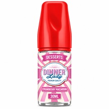 Dinner Lady Strawberry Macaroon Aroma 30 Ml Orjinal Şişe