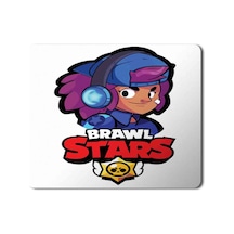 Brawl Stars Shelly Logolu Baskılı Mouse Pad Mousepad Baskılı Mousepad Mouse Pad