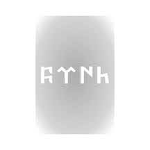 30 Cm Beyaz Göktürkçe Türk Sticker Yapıştırma