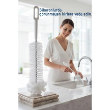 Premium Lüks Şişe Ve Biberon Fırçası - Ultra Dayanıklı Profesyonel Temizlik & Kristal Parlaklık Diğer