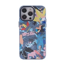 Newface Apple Uyumlu iPhone 14 Pro Max Kılıf Prada Desenli Kapak - Prada Pembe - 1 Prada Pembe - 1