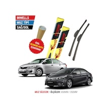 Toyota Corolla Uyumlu İnwells Muz Silecek Takımı 2013-2018