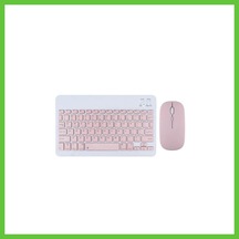 Bezos Kyb71 Kablosuz Türkçe Q Klavye Mouse Set - Pembe Dmc Diğer