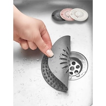 Yuvarlak Silikon Lavabo ve Küvet Süzgeci Lavabo Tıkacı
