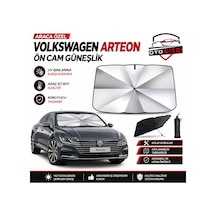 Volkswagen Arteon Şemsiye Tip Ön Cam Güneşliği Katlanabilir Uv Korumalı Araç Cam Güneşlik