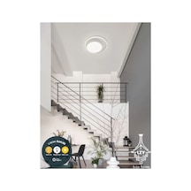 Modern Kum Beyazı Alüminyum Led Armatür - 1540 Lümen Sıcak Işık 3000k Beyaz