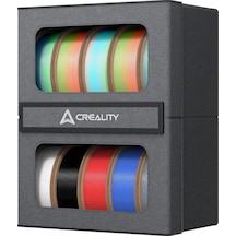 Creality 3d Yazıcı Filament Depolama Ağır Hizmet Tipi 3d Yazıcı Metal Tutucu Toz Geçirmez Sağlam 10 Kg'a Kadar Filament Makaraları İçin 2 Katmanlı Organizatör