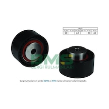 ALTERNATÖR V KAYIŞ GERGİ RULMANI 10×62×30 40 PLASTİK PLASTİK CITR