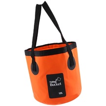 Homyl Açık Kamp Balıkçılık Için Katlanır 12l-portakal Portakal Turuncu