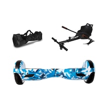 Citymate Elektrikli Kaykay Hoverboard Akıllı Denge 6.5 Inch + Hoverkart + Çanta Extrem Paket D03
