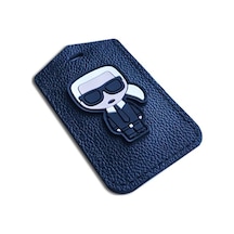 Vip Gift Karl Bagaj Isimlik Valiz Bavul Etiketi Hakiki Deri 2893046000008 Çok Renkli