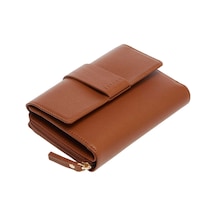 Tergan Taba Deri Kadın Cüzdan - S1cb00005813-h51 Taba