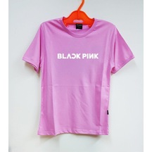 Noıssey Köstebek Etiket K-pop Black Pink T-shirt Et1030 Pembe