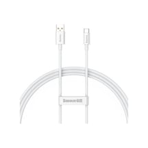 Baseus 11P10320102 1 MT 6 A 100 W Hızlı Usb To Type C Şarj Data Kablosu