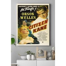 Tr Citizen Kane Film Afişi Kanvas Tablo 50 X 70