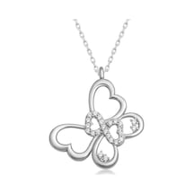Gümüş Sonsuzluk Kelebek Kadın Kolye (551189048) Gümüş Sonsuzluk Kelebek Kadın Kolye (551189048)