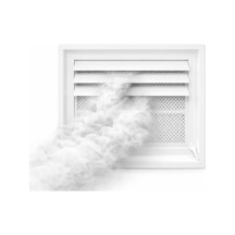 35x40 Fanlı Aspiratörlü Banyo Tuvalet Menfezi Havalandırma Menfez Plastik