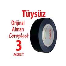 Bez Bant Coroplast Tüysüz 3 Adet Yanmaz Kumaş Kablo Sarma Bantı