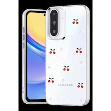 Samsung Galaxy Uyumlu, A26 Fiyonk Desenli Kapak - Desen 9