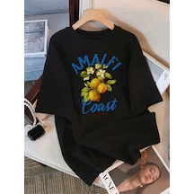 Noıssey Urban Pop Graphic Kadın Tişört Koleksiyonukod 5239 Siyah