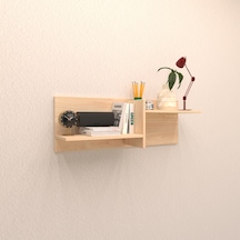 Rafkestir Hornor Duvar Rafı Akçaağaç ( Mat )