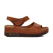 Taba Kadın Düz Sandalet 07-109rr Z Taba
