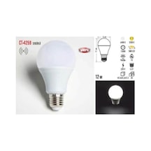 Ct-4259 Sensörlü Led Ampul 12w Standart