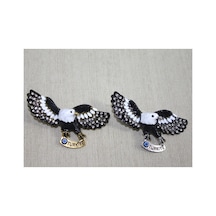10 Adet Kartal Figürü Magnet Dekoratif Buzdolabı Süsü Ve Hediyelik, 6,5 Cm Boyunda, Figür Magnet Eagle Figurine 1