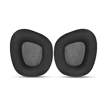 Corsair Void & Corsair Void Pro Rgb Kablolu/kablosuz Oyun Kulaklıkları İçin Yedek Kulak Pedleri Minderleri Siyah Ağ Kumaşlı, Hafızalı Köpük