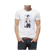 Anime Attack On Titan Baskılı Beyaz Erkek Tshirt (531003724)
