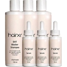 Hairxr 3 X 150 Ml Şampuan Ve Serum