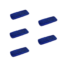 Orlon Nemli Palet Tablet Toz Toplama Statik Mop Takımı Seti - 40 Cm. 5 Moplu 1 Takım