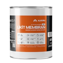 Alkoru 5 Kg Zer Sıvı Zift Likit Membran Kauçuk Ve Elyaf Katkılı Su Yalıtım Malzemesi