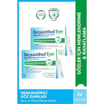 Bepanthol Eye Nemlendirici Göz Damlası Tekli Doz 0.5ml X 20 Flakon X 2 Adet