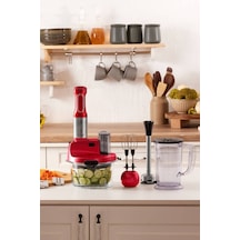 Karaca  Mastermaid Prosteel Uzun Blender Ayaklı 6 Bıçaklı 2500 W Cam Mutfak Robotu