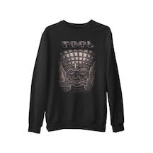 Tool 2 Siyah Erkek Kalın Sweatshirt