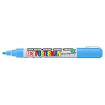 Posterman Waterproof Boyama Markeri Medium Uç 2 Mm Lıght Blue Karışık Çok Renkli